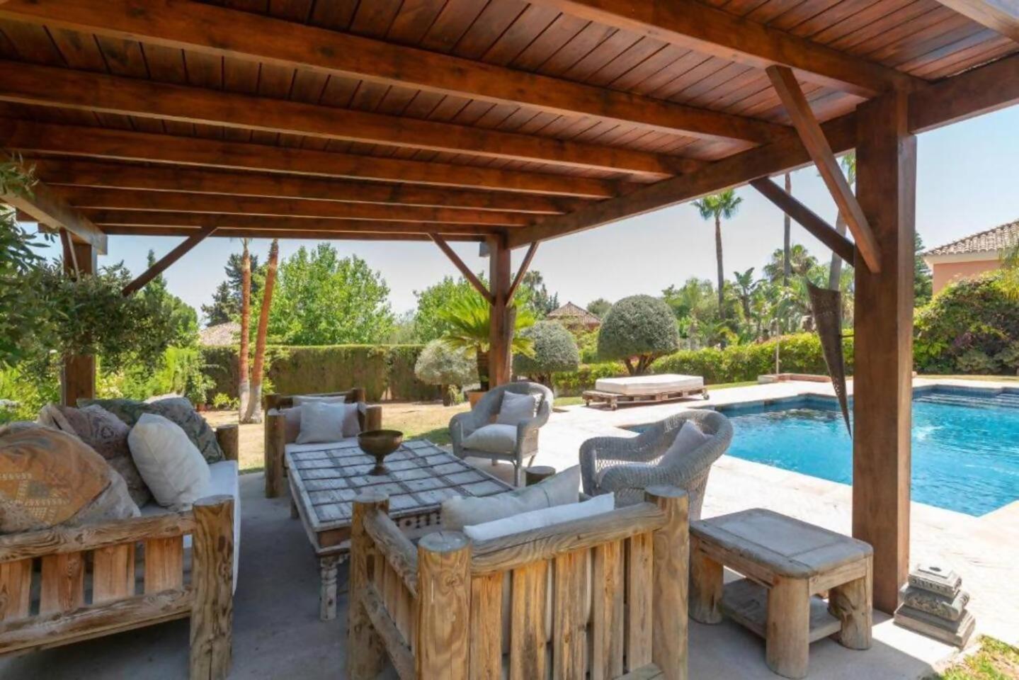 Villa Casa Sol Encantadora Villa Con Piscina Marbella Eksteriør billede